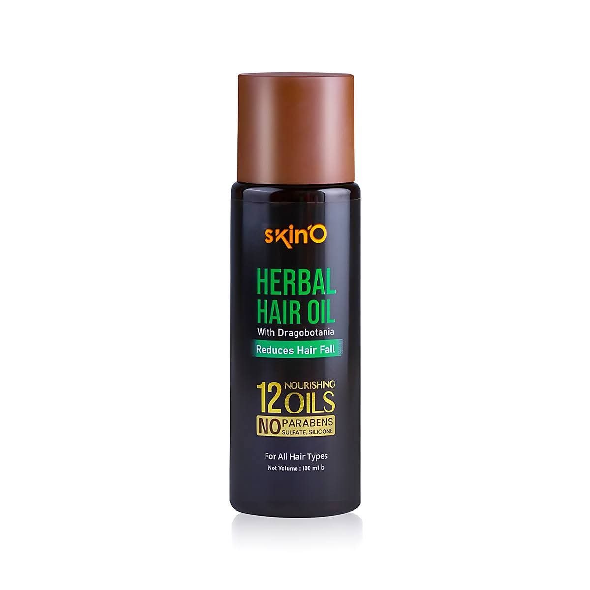 Herbal Hair oil with Dragobotania Reduces Hair Fall -100ml