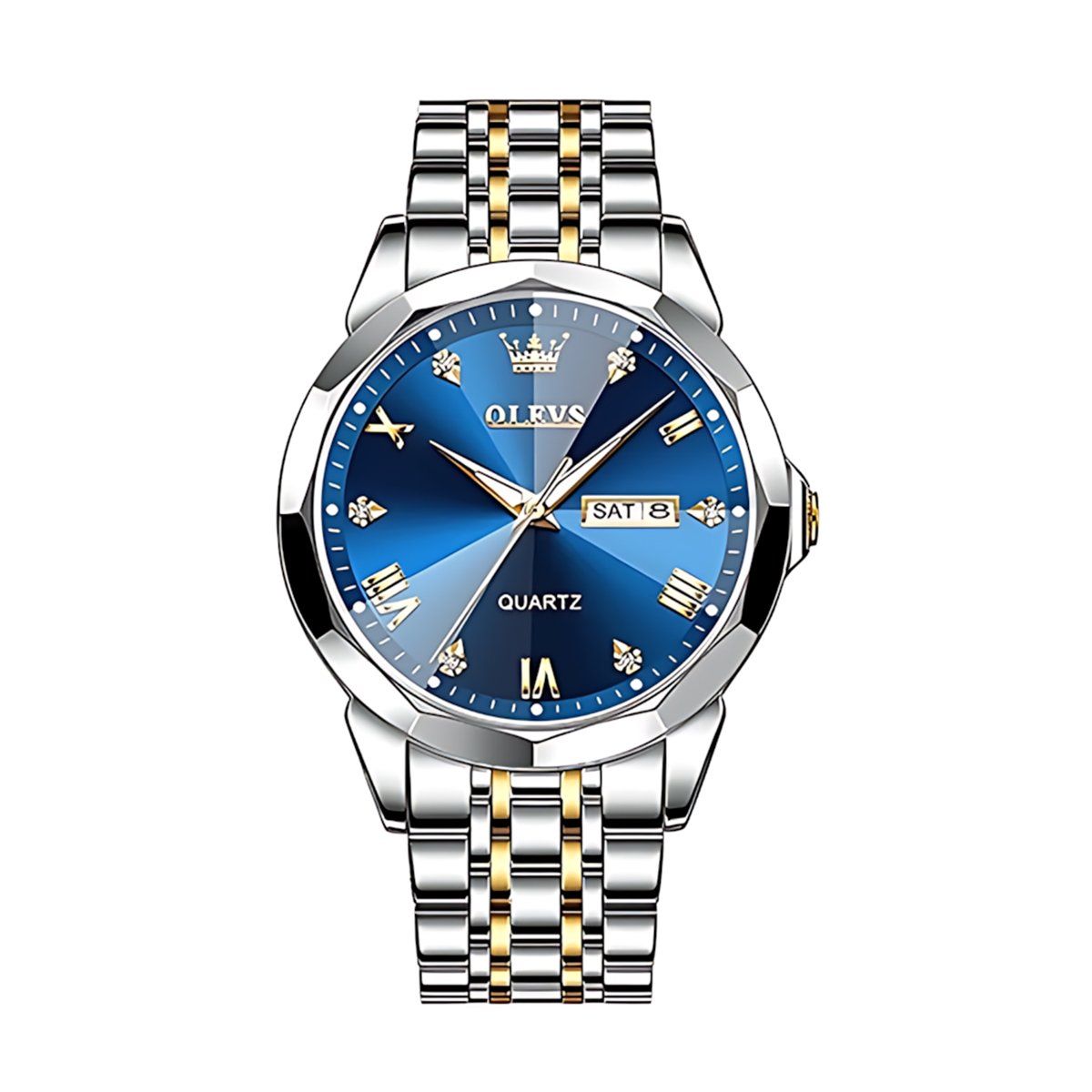 Watch (Olevs 9931) - Stainless steel