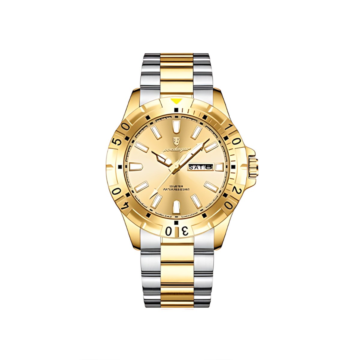 Watch (Poedagar - 959) Butterfly Lock Watch for men