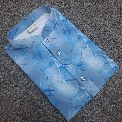 Chaina Stitch Panjabi (Light Sky blue)